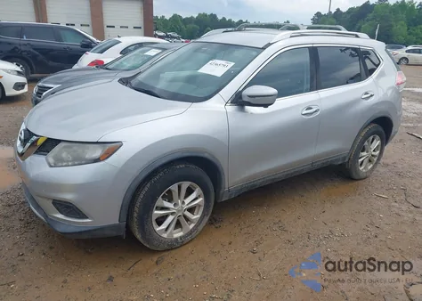 2016 Nissan Rogue Sv z USA, uszkodzony, nr VIN KNMAT2MT6GP646740